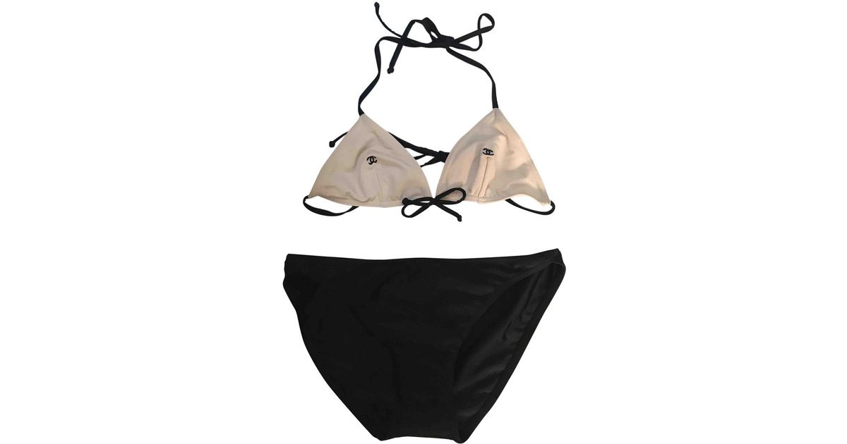 chanel two piece swimsuit