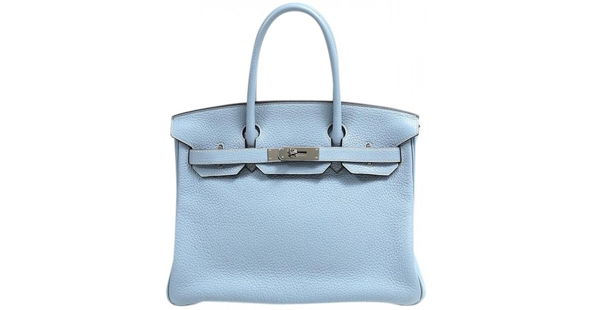 birkin 30 blue