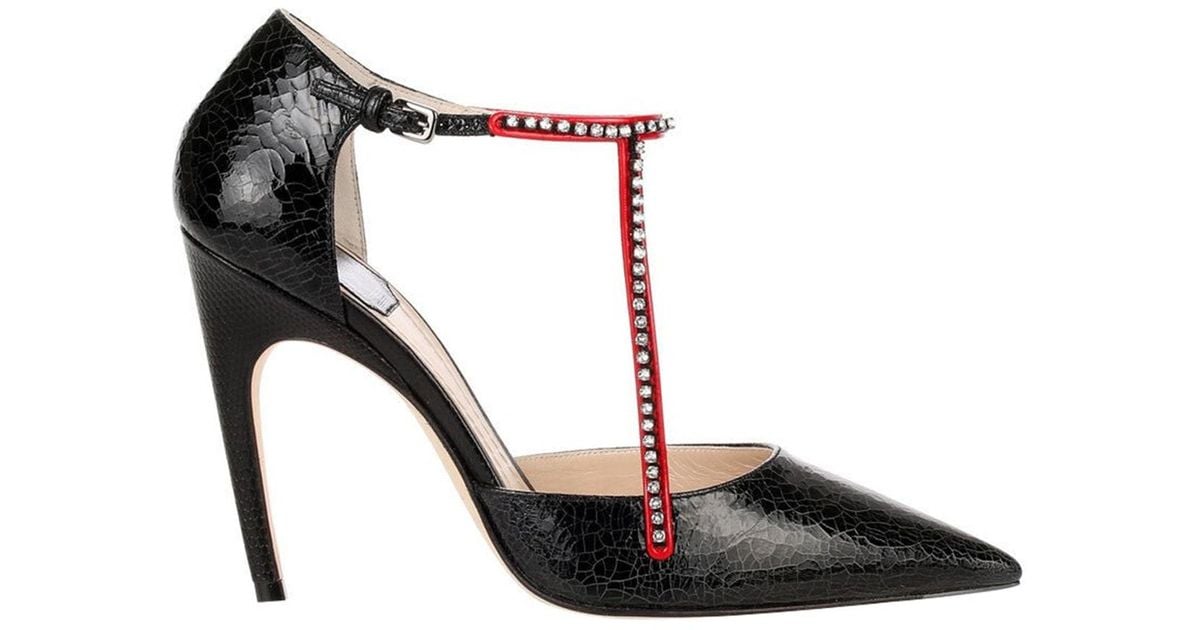 Dior Leather Heels in Black Lyst