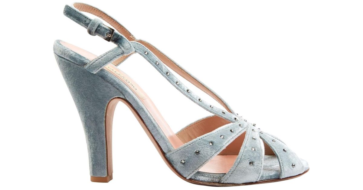 blue valentino sandals