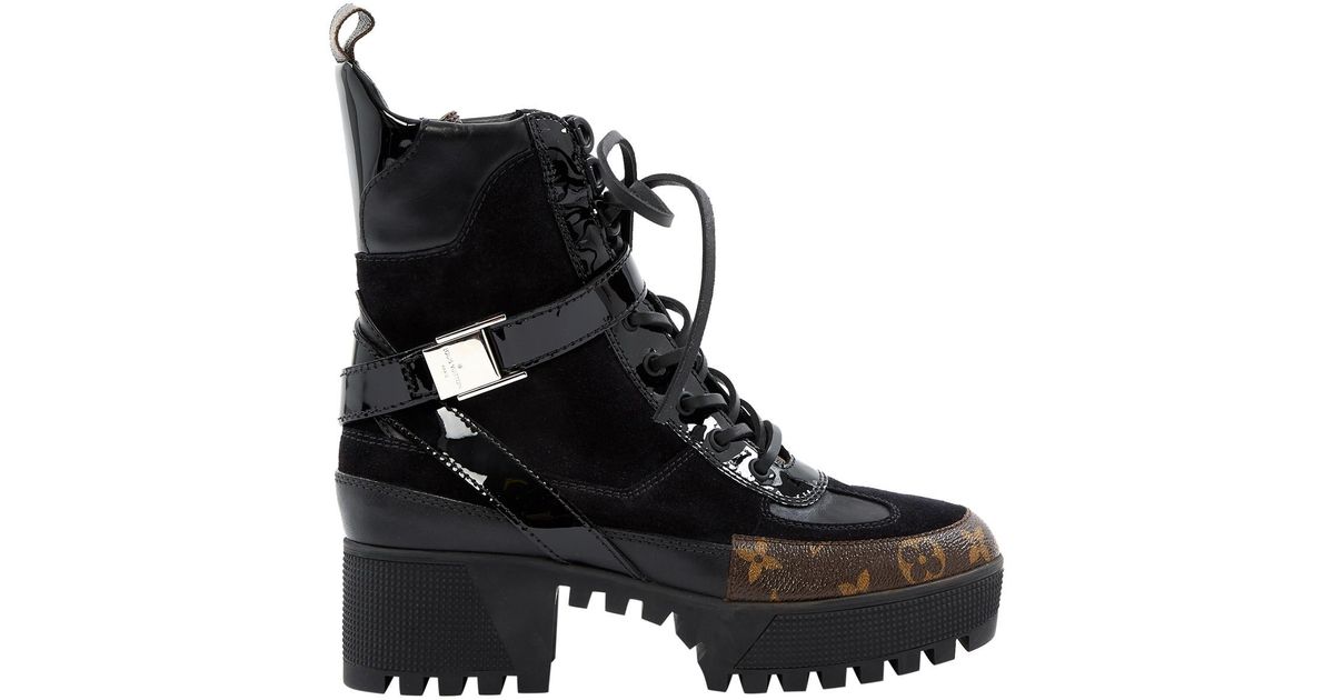 louis vuitton biker boots