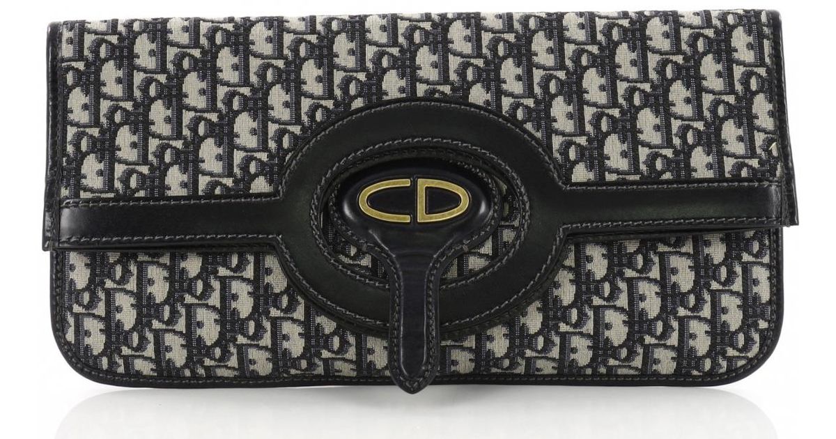 dior oblique clutch bag