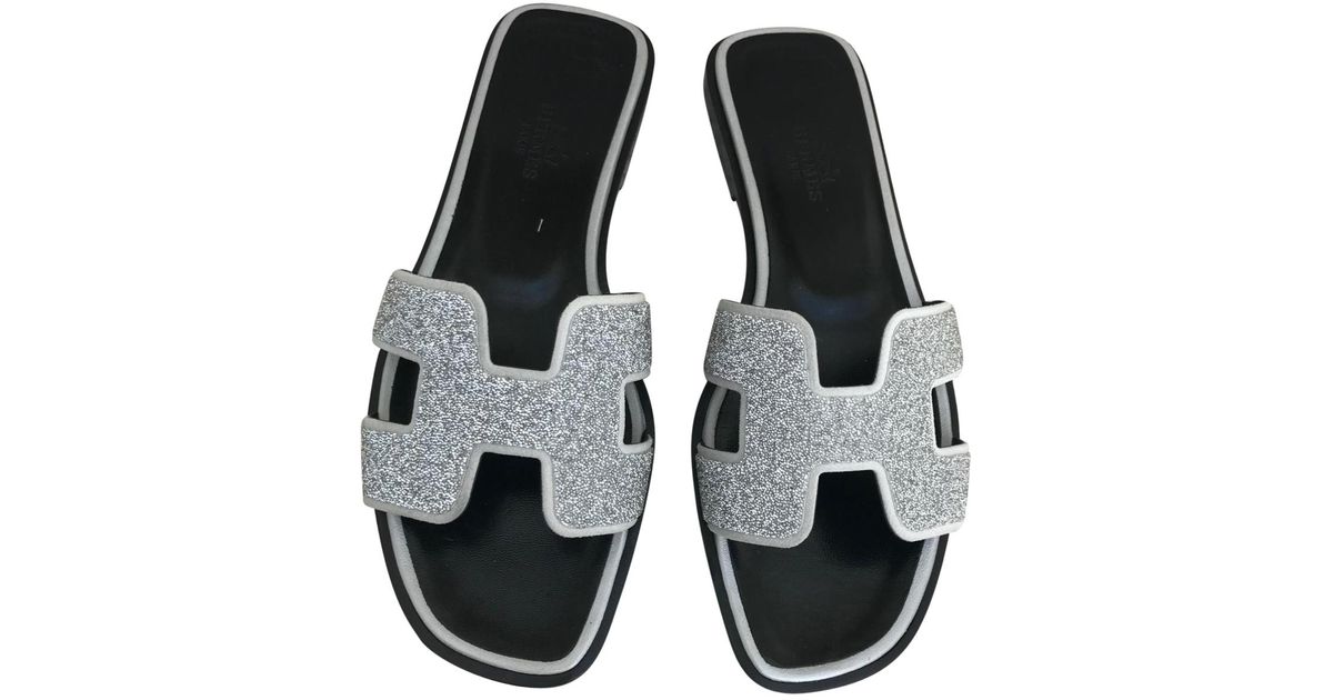 hermes diamond sandals