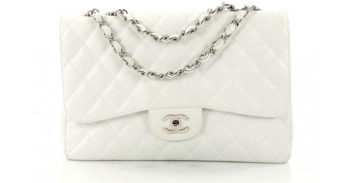 white chanel crossbody