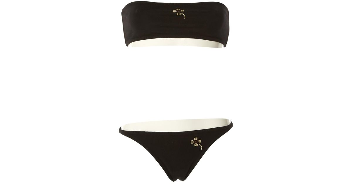 chanel black bathing suit