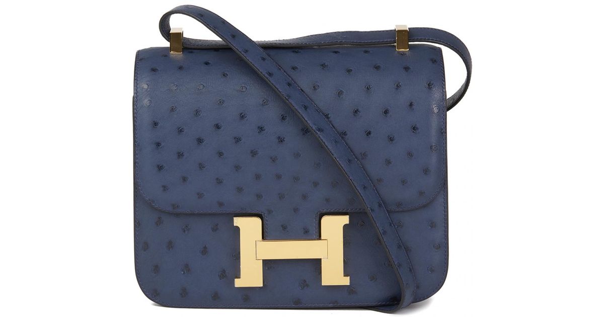 hermes constance mini ostrich