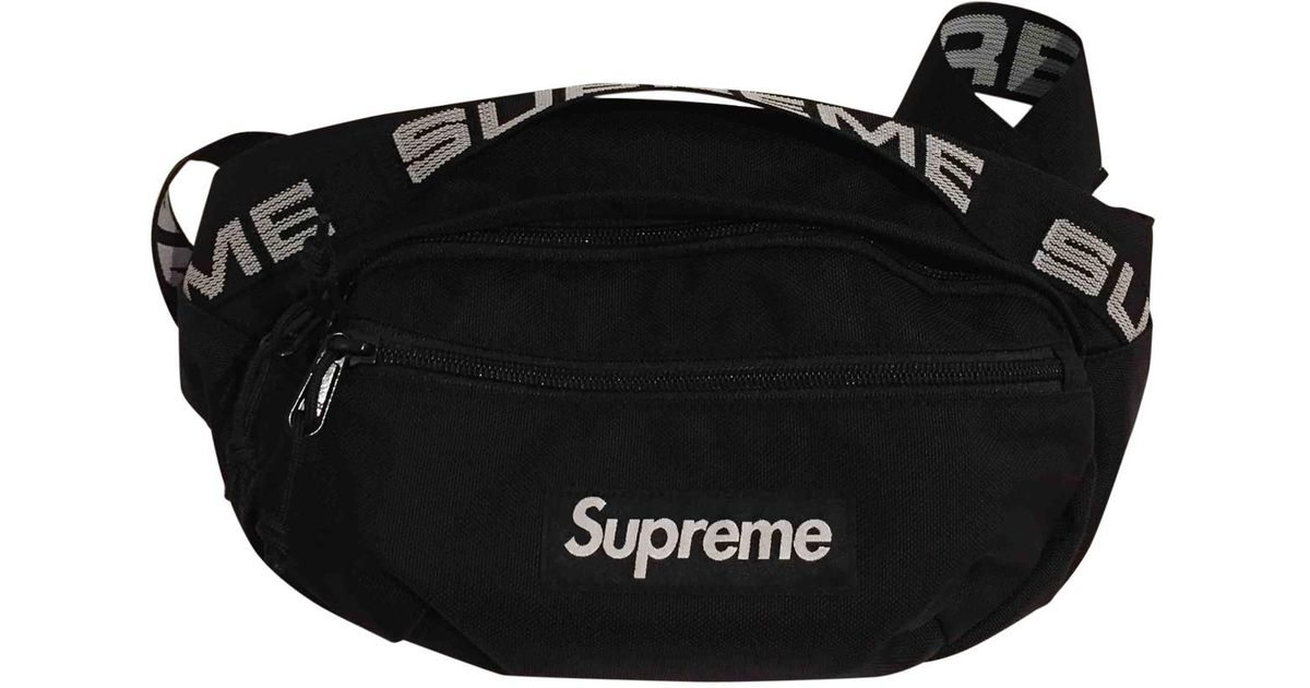 black supreme satchel