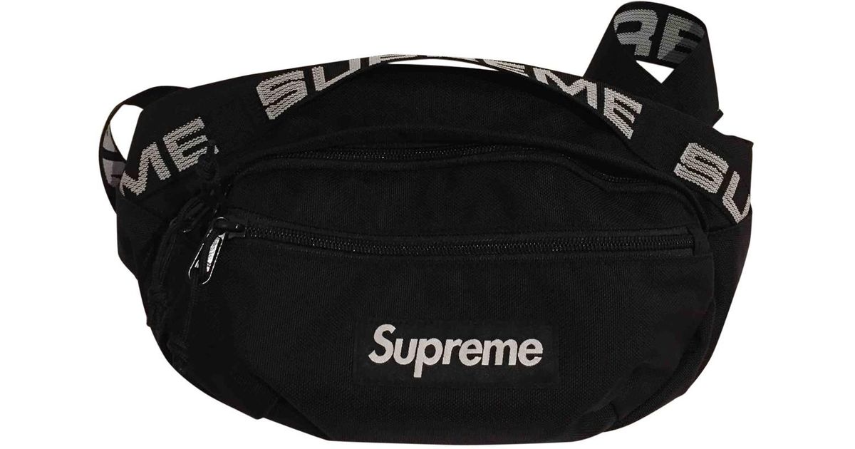 supreme satchel black