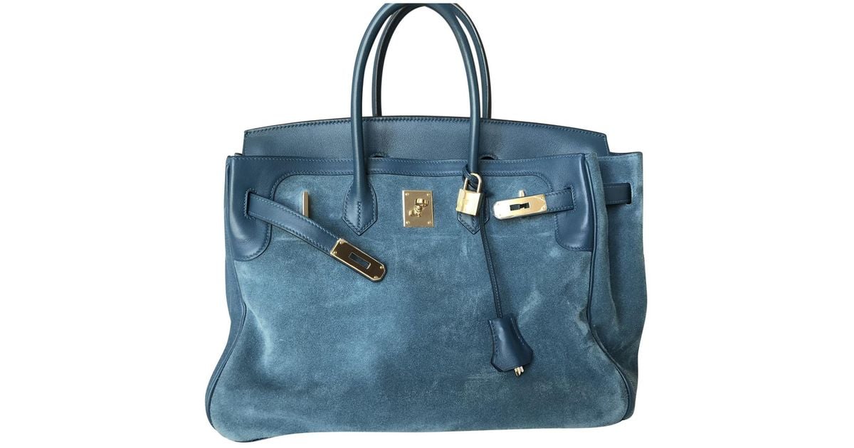 hermes birkin suede