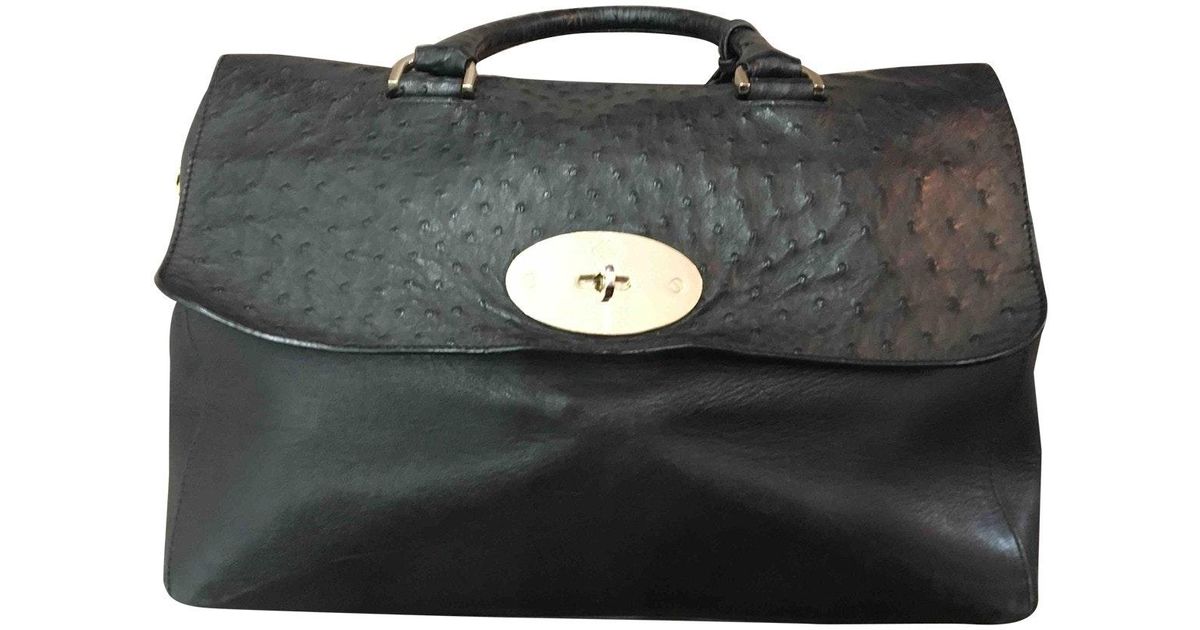 mulberry ostrich bag