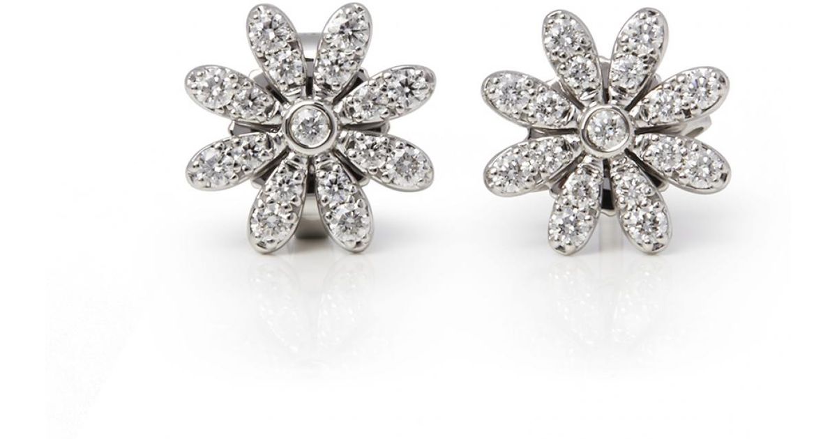 Tiffany Co White Paloma Pico Platinum Earrings Tiffany Co White Paloma Pico Platinum Earrings