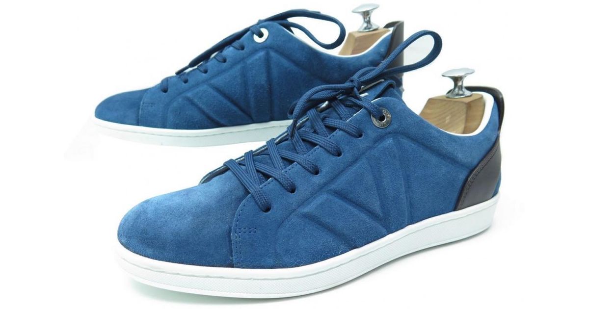 blue velvet trainers