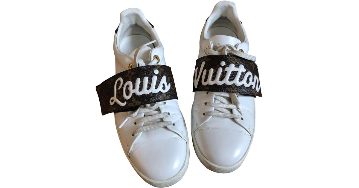 Louis Vuitton Frontrow Leather Trainers 
