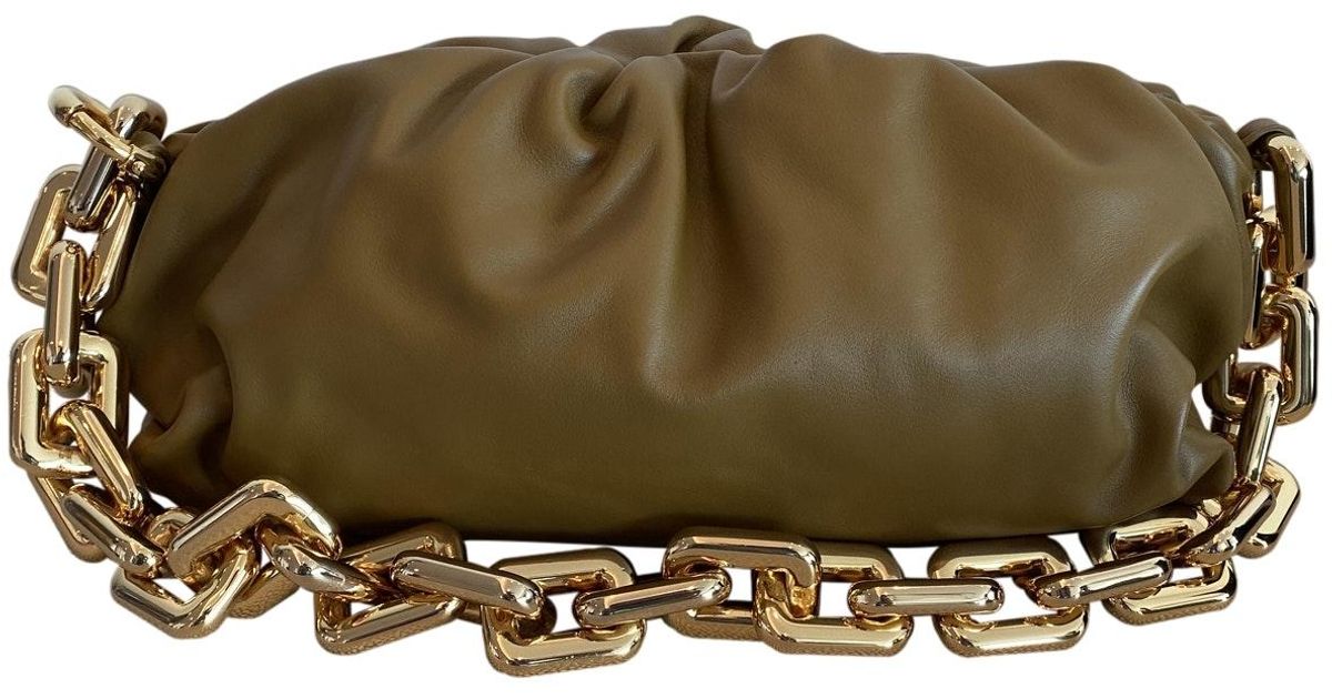 bottega veneta pouch with chain
