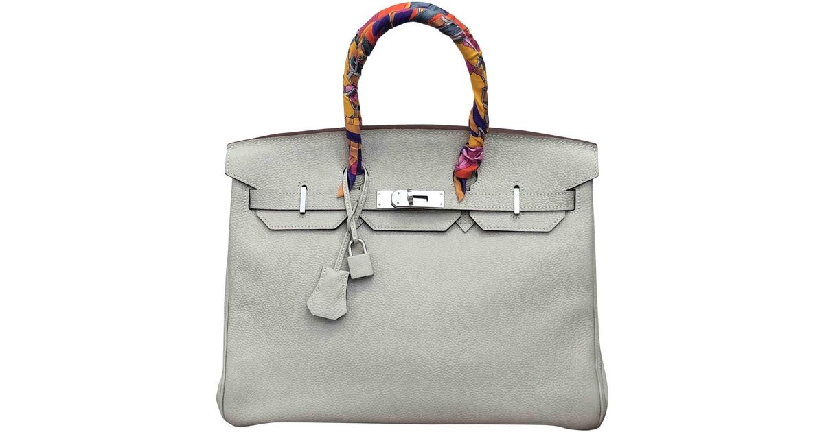 hermes birkin 35 grey