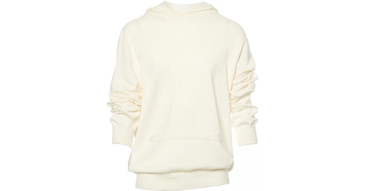 white louis vuitton sweatshirt