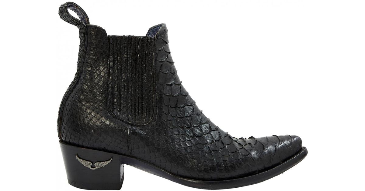zadig et voltaire bottines femme