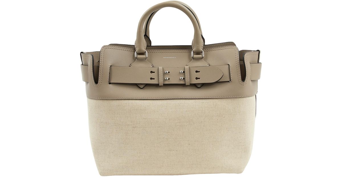 burberry linen bag