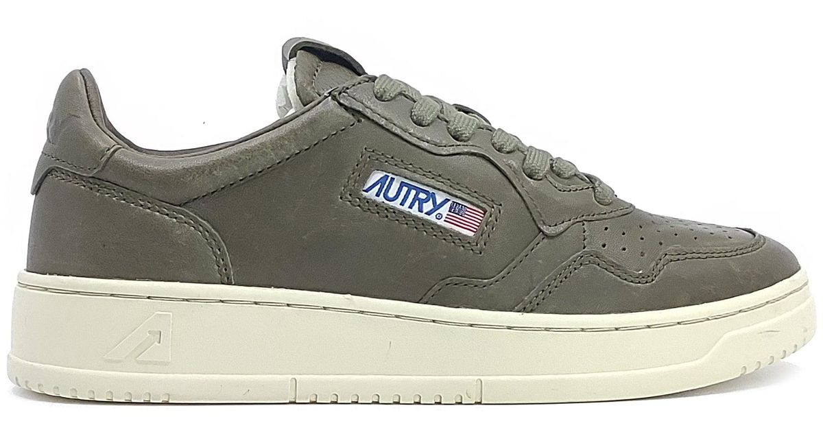 autry sneakers green