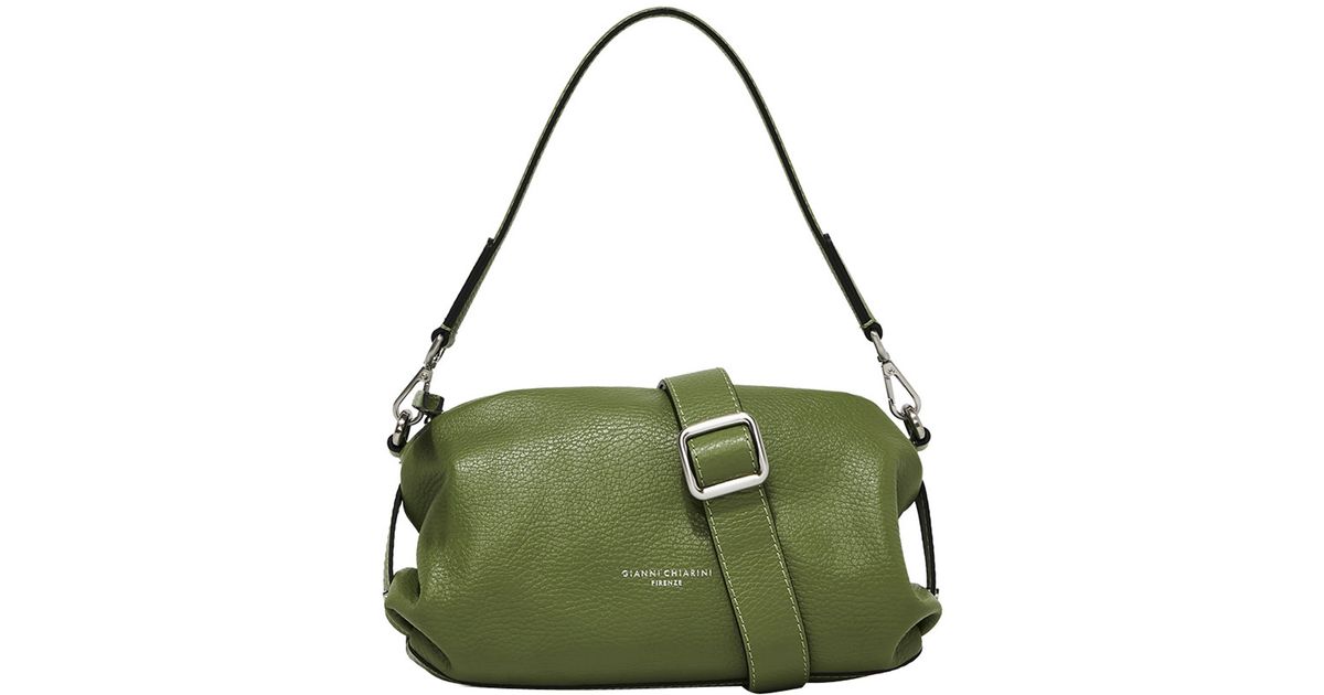 Gianni Chiarini Donna 10165 Wasabi Green Shoulder Bag | Lyst