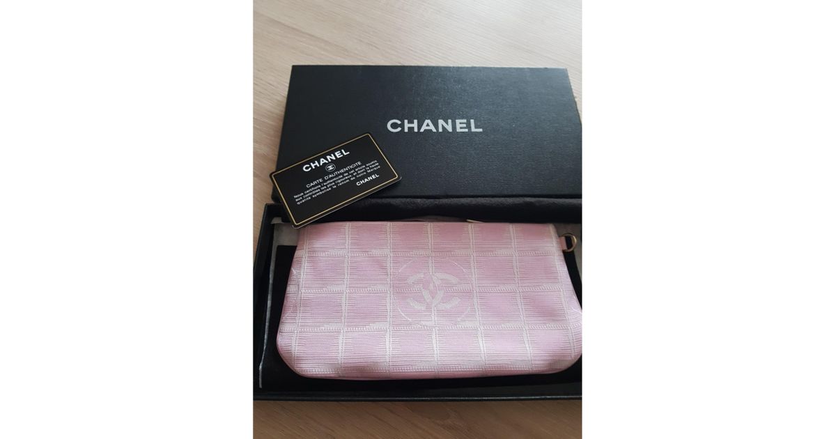 claquette chanel rose
