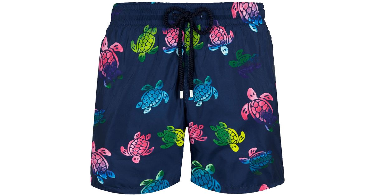 Maillot de bain homme ultra léger et pliable ronde des tortues