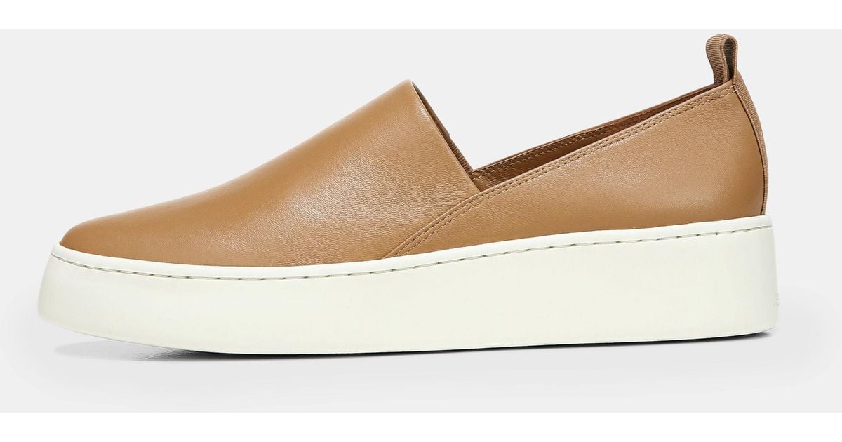 vince saxon espadrille platform sneaker