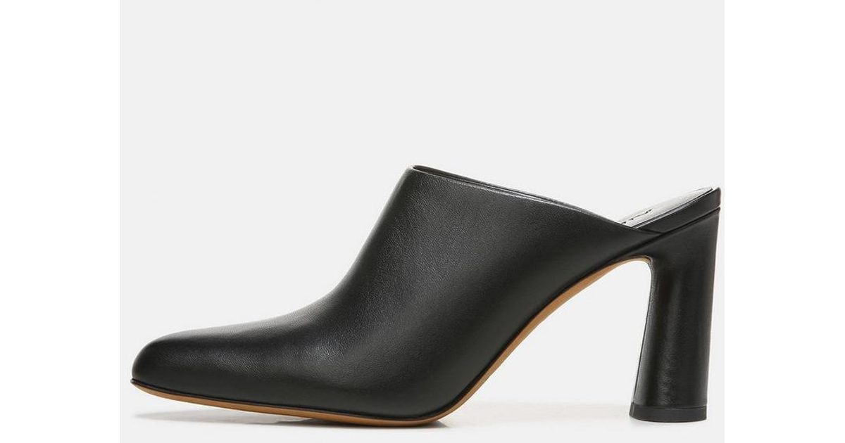 Vince Hera Leather Mule in Black Lyst Canada