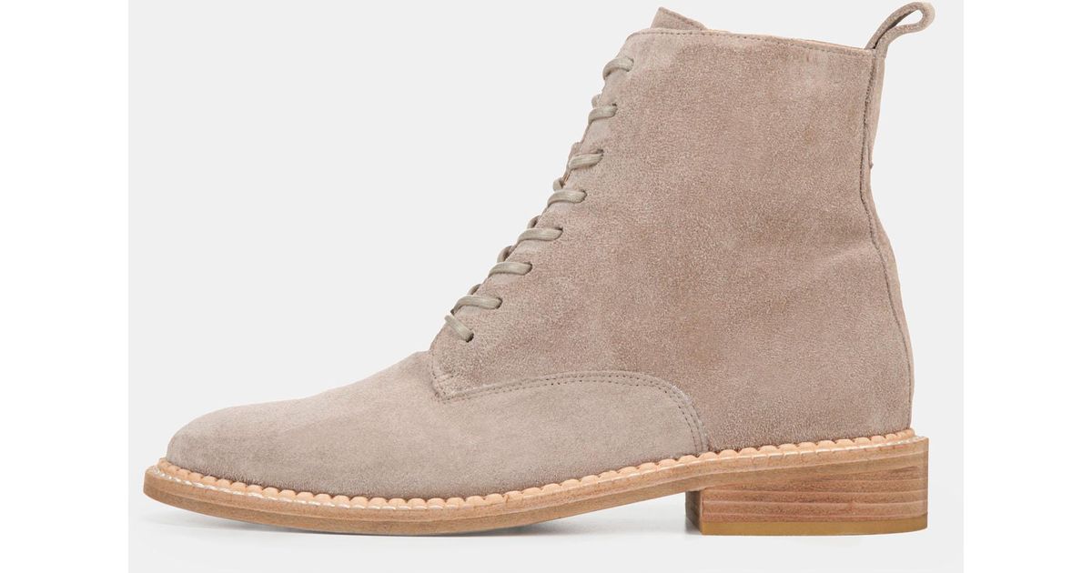 vince cabria boots shearling