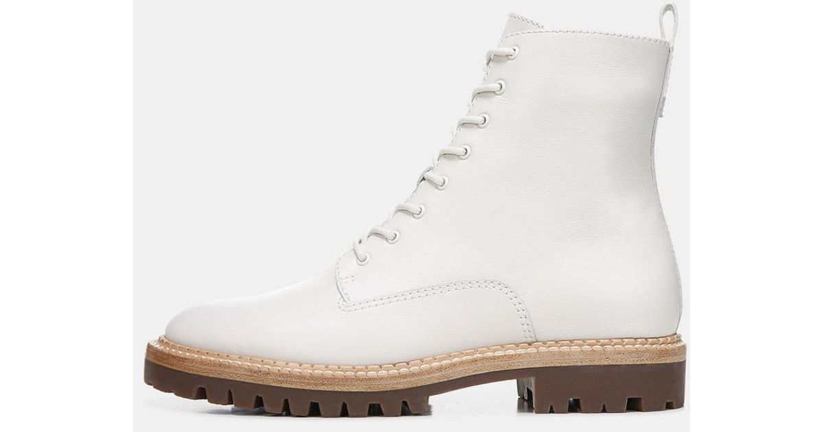 cabria leather lug boot