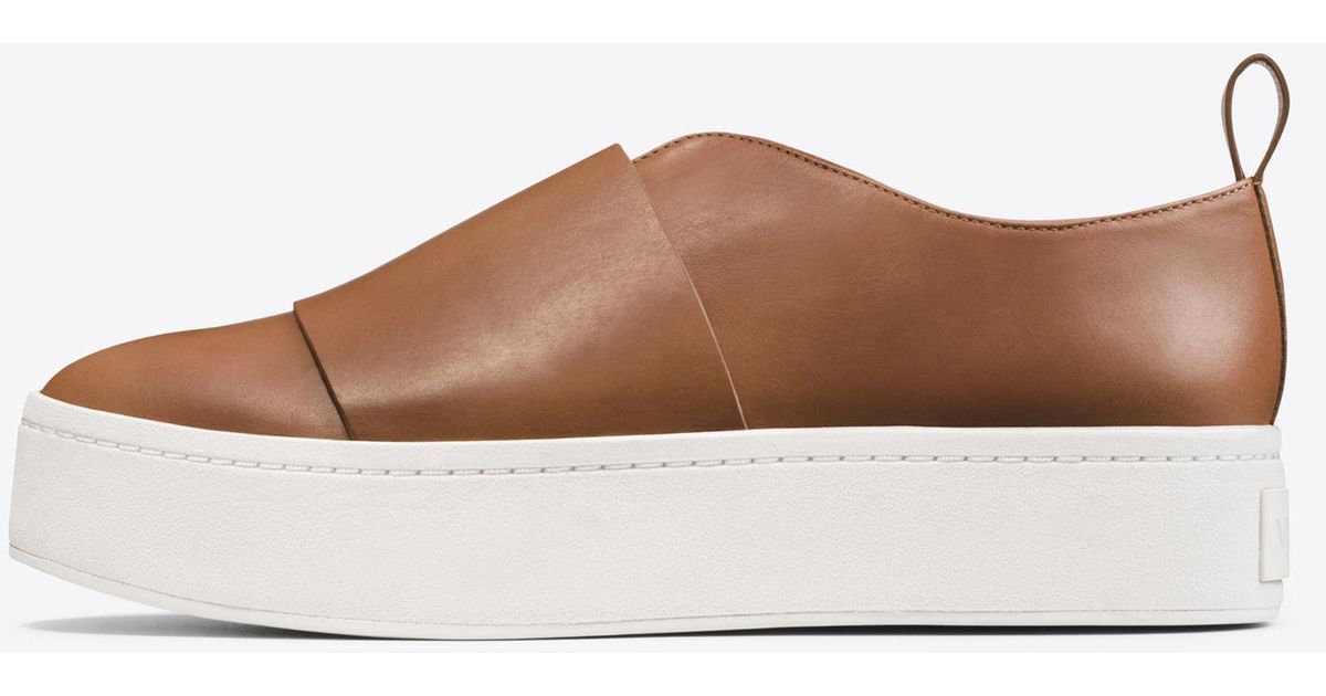 vince wallace leather sneaker