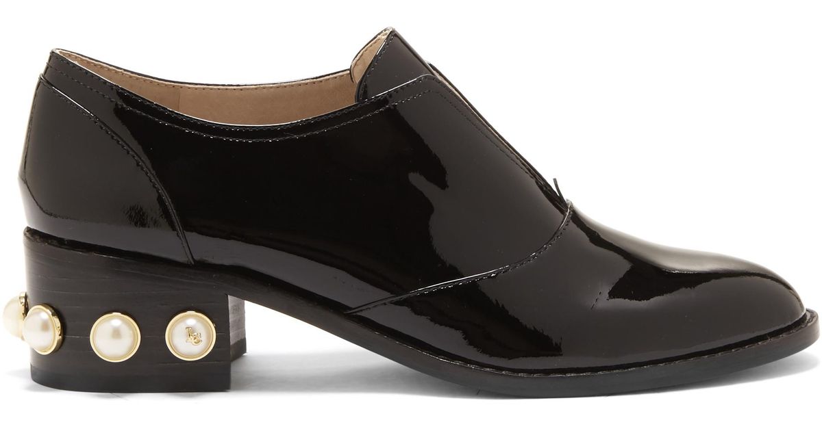 louise et cie patent oxfords