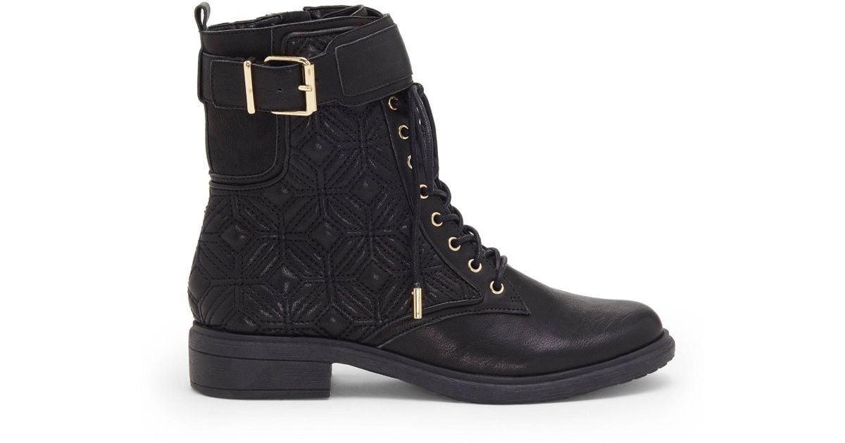 vince camuto quilted boots