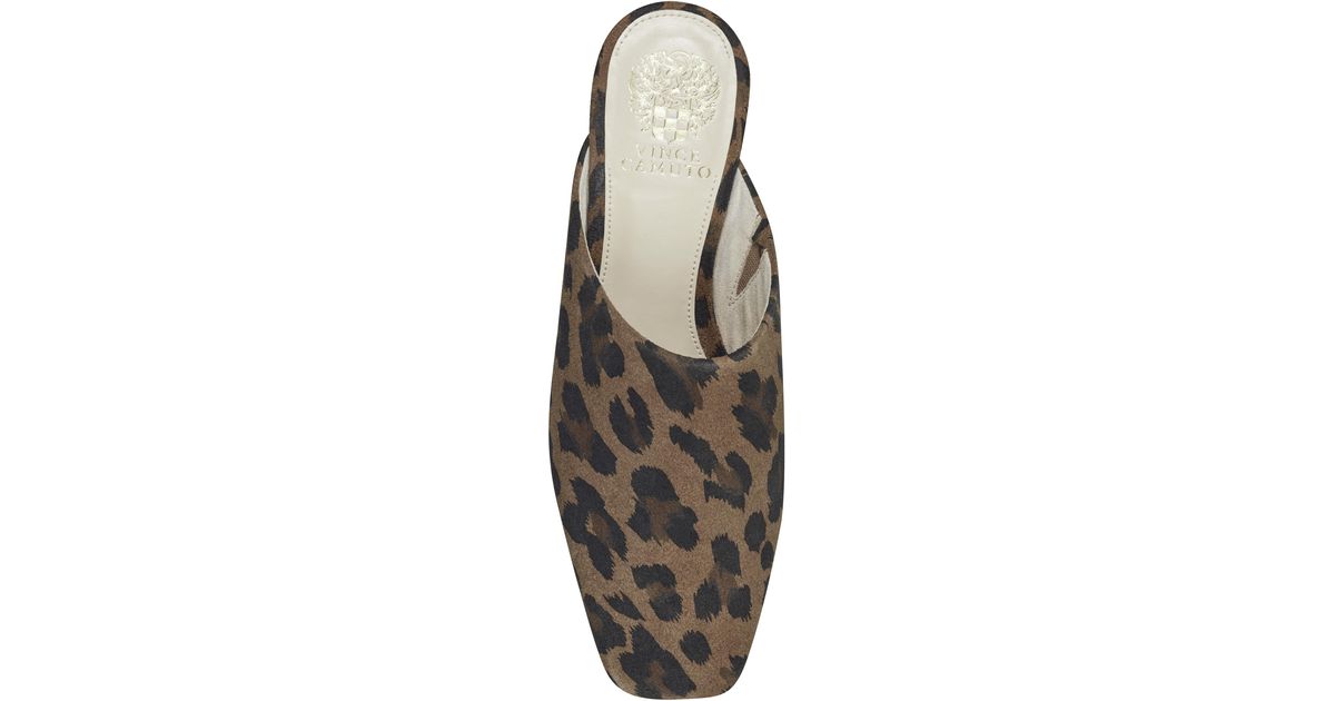 vince camuto cresetia woven leather mule