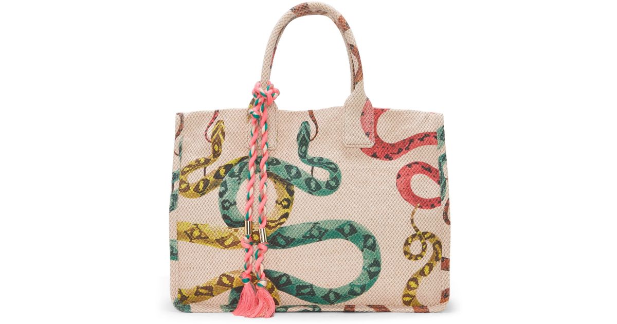 vince camuto snake tote