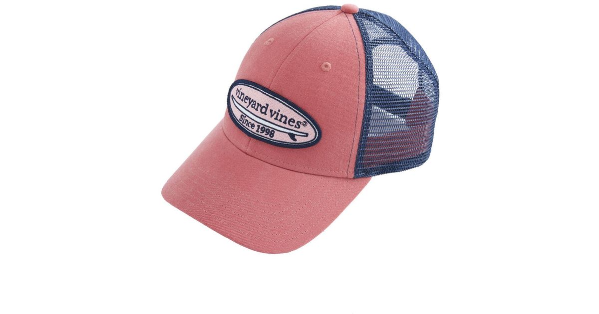 red vineyard vines hat