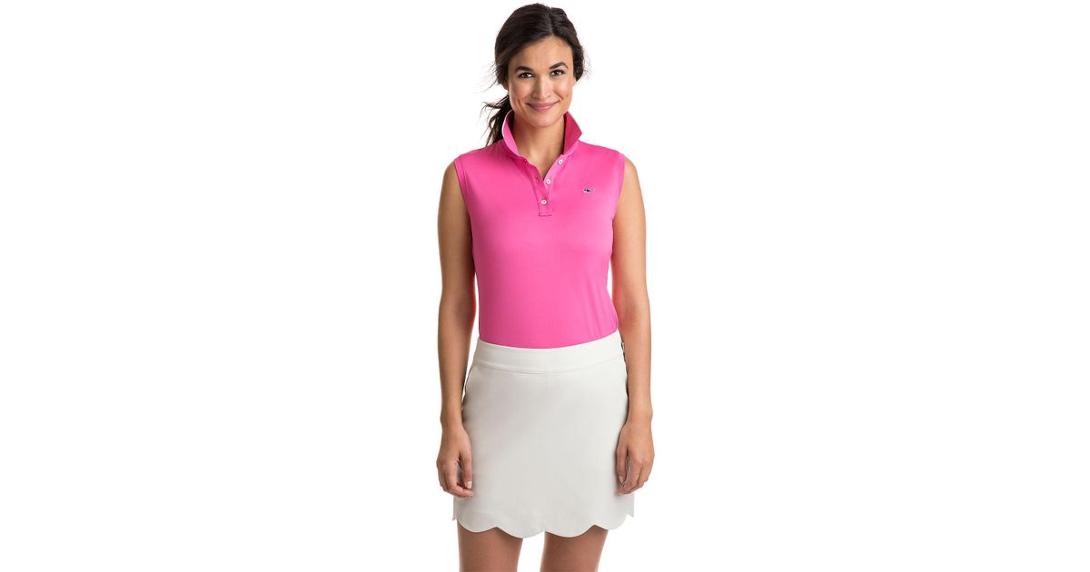 vineyard vines sleeveless polo