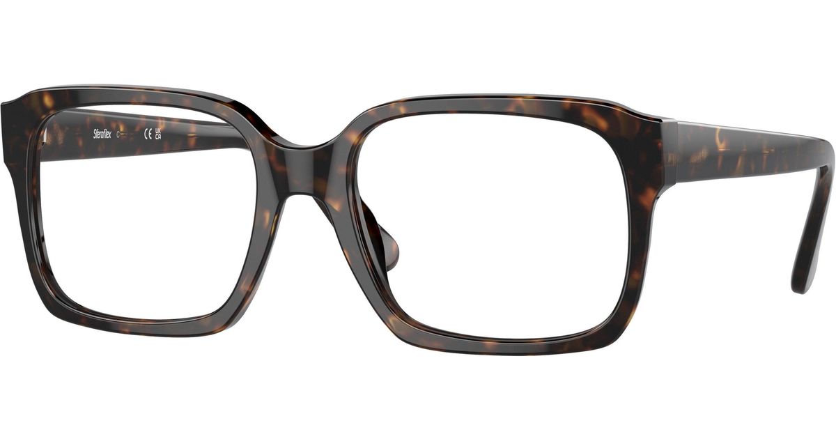 Sferoflex Sf1152 C213 Optical Frames Acetate Squared in Black for Men ...