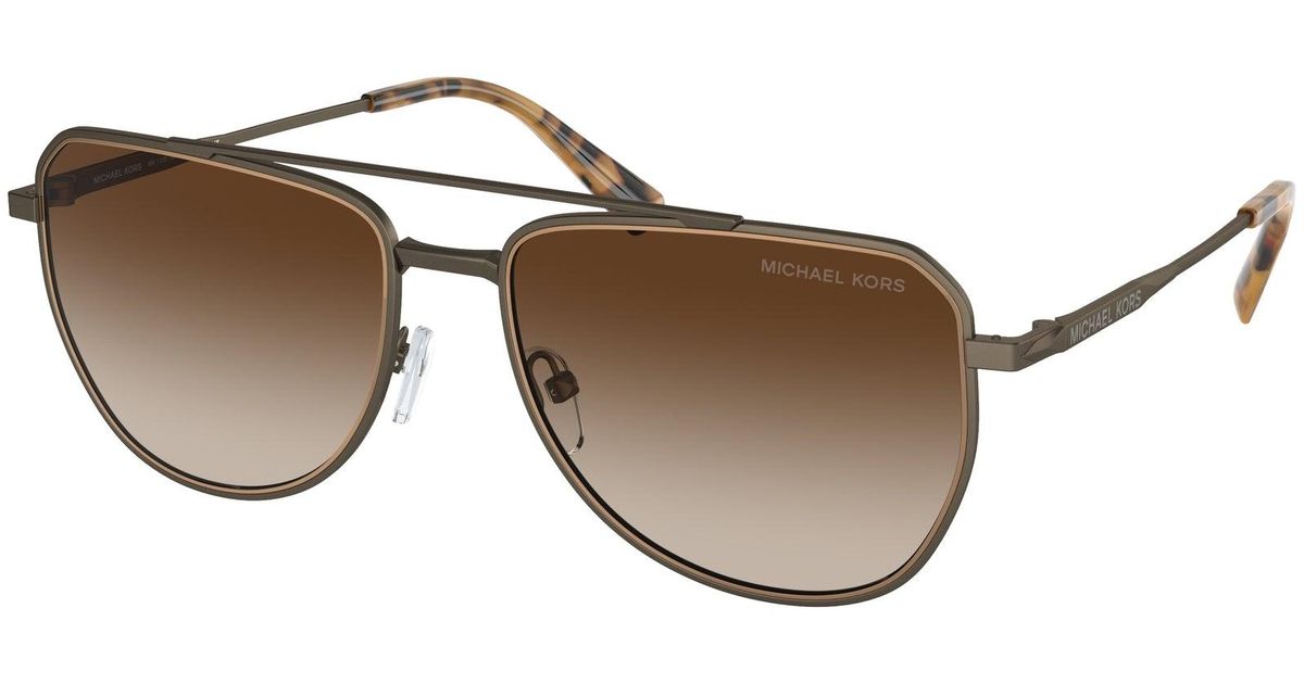 Michael Kors Mk1155 Whistler 100113 Sunglasses Metal Pilot Normal ...