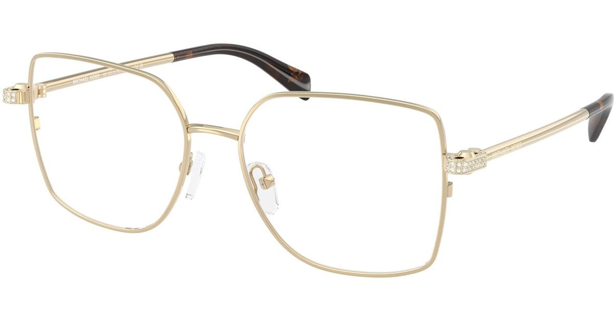 Michael Kors Mk3091B Ravello 1014 Optical Frames Metal Squared Normal ...