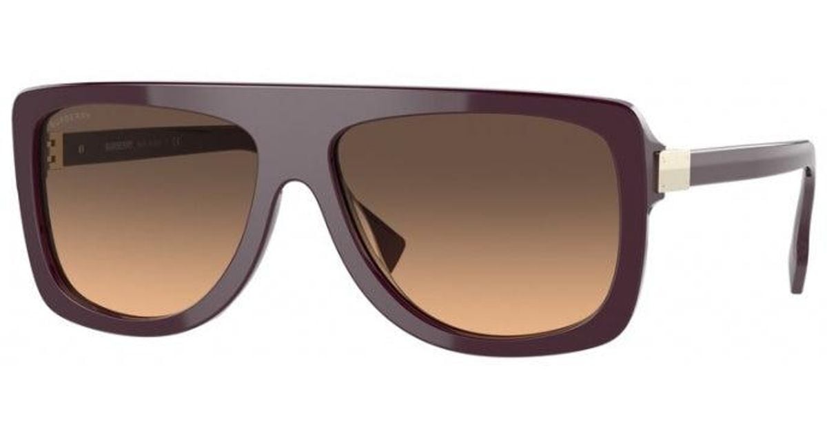 Burberry Be4362 Joan 3979G9 Sunglasses Plastic Squared Normal Nuanced ...