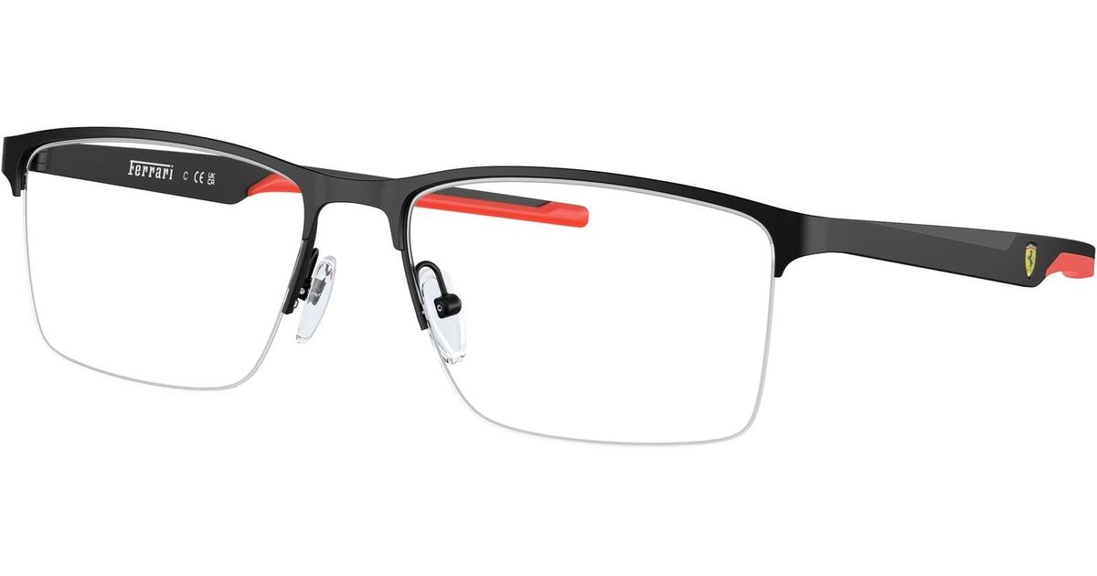 Ferrari 101 FERRARI SCUDERIA Fz7003 101 Optical Frames Metal Squared Normal in ...