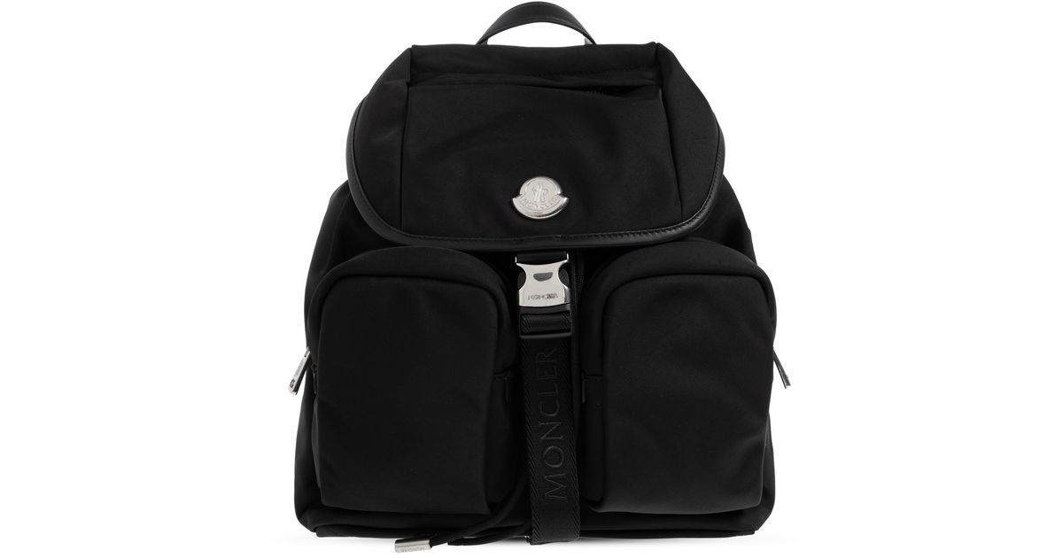 Moncler Black Polyamide Backpack main image 0