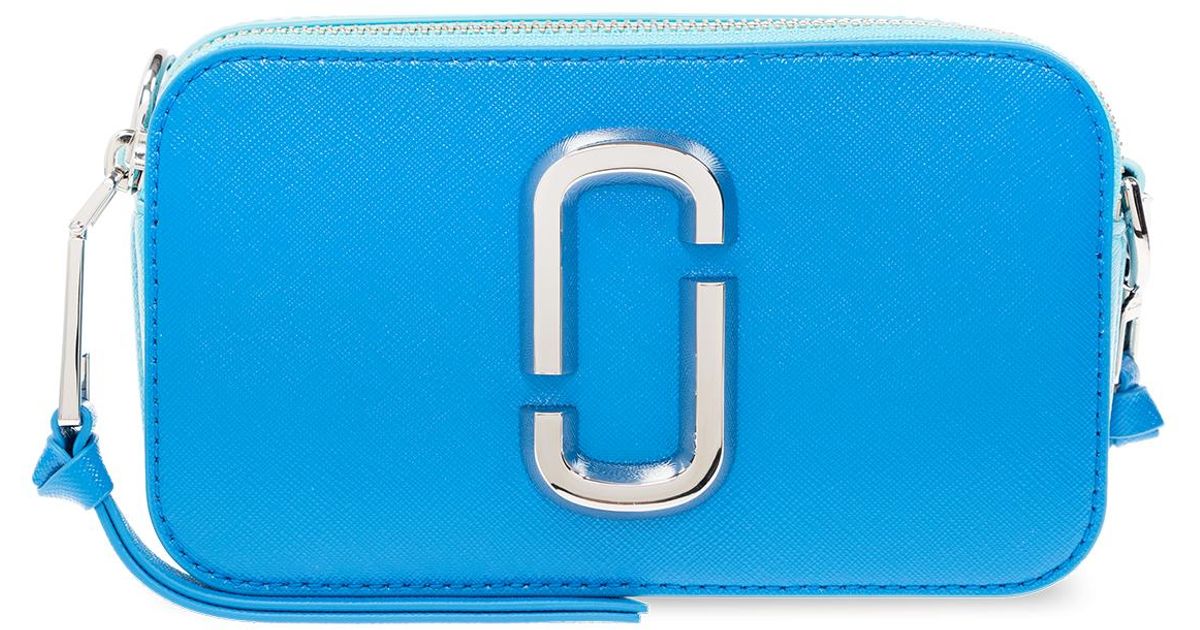Marc Jacobs 'the Bicolor Snapshot' Shoulder Bag in Blue Lyst