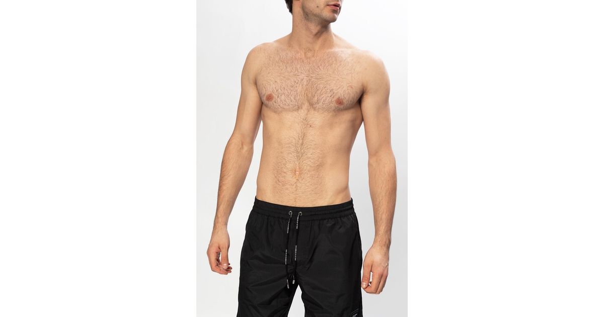 Dolce & Gabbana Swim Shorts in Black for Men | Lyst