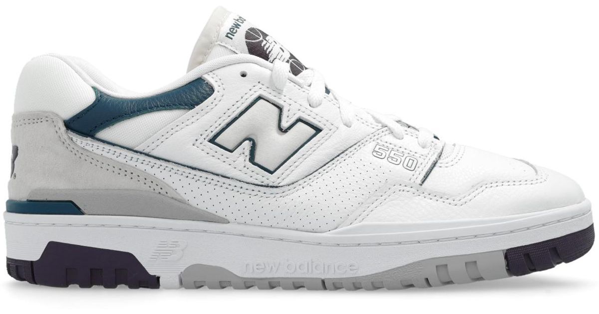 New Balance 'bb550wcb' Sneakers in White | Lyst