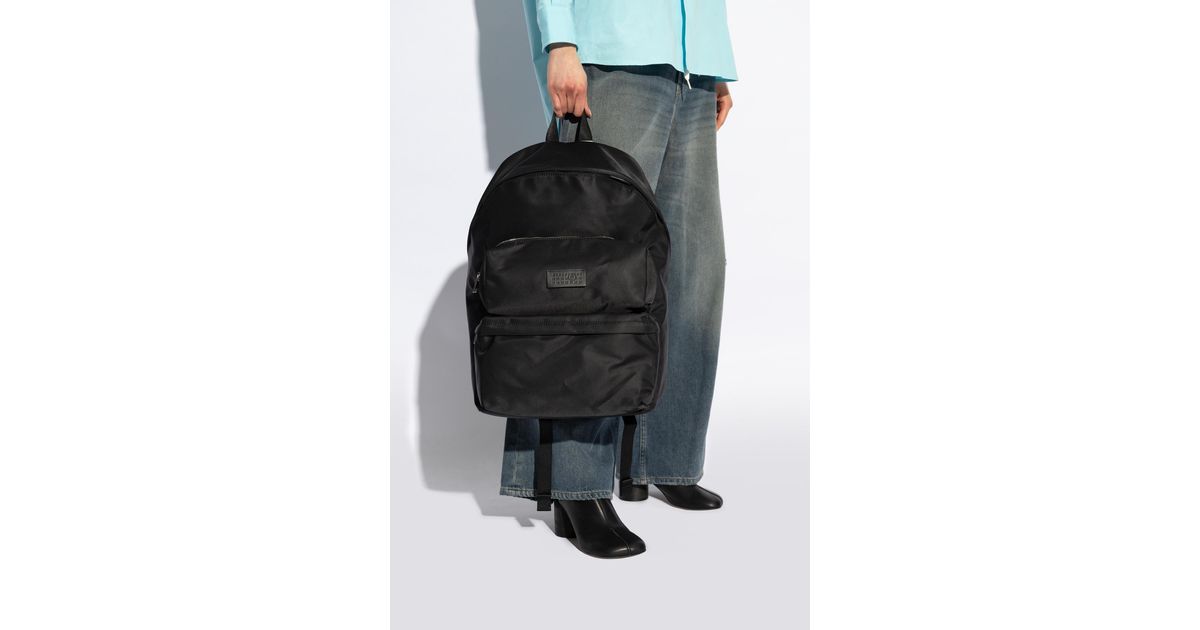 MM6 Maison Margiela ロゴバックルバックパック MM6 MAISON MARGIELA Mm6 X Salomon Xt 15 Logo Nylon Backpack