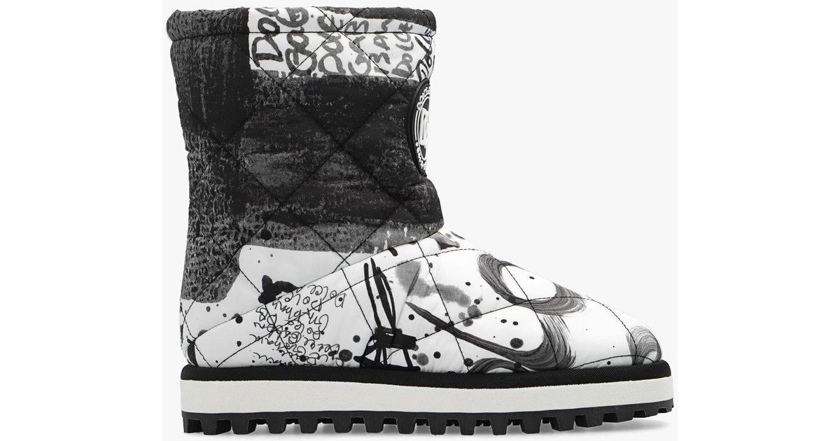 dolce and gabbana winter boots