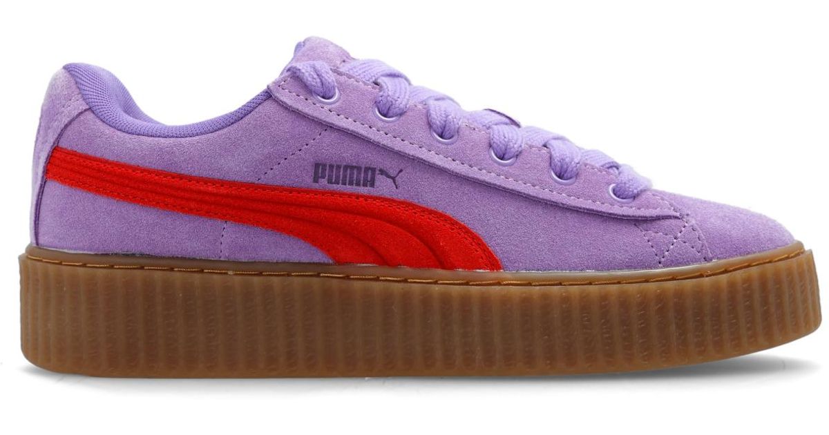 PUMA 'creeper Phatty Fenty X ' Sneakers in Red for Men | Lyst