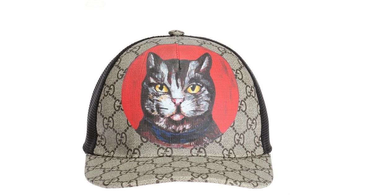 gucci cat cap